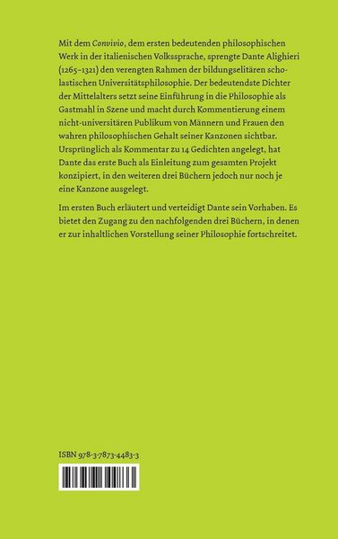Produktbild: Das Gastmahl. Erstes Buch