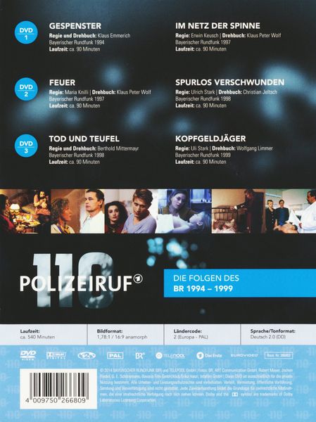Polizeiruf 110  - Box 1  [3 DVDs]