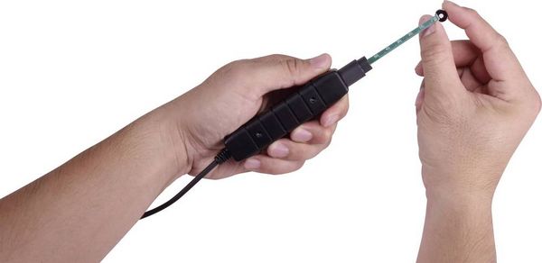 Produktbild: VOLTCRAFT GM-70 Magnetfeld Analyseger&auml;t bis 3 Tesla, AC / DC, max 60 Hz, Aufl&ouml;sung 0.1 mT, &plusmn;5%