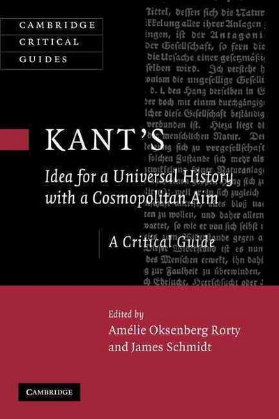 Produktbild: Kant's Idea for a Universal History with a Cosmopolitan Aim