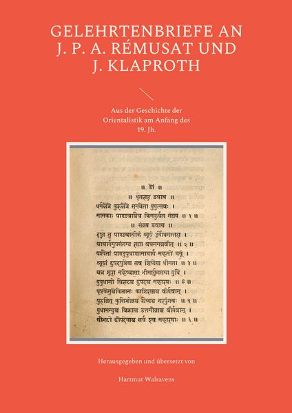 Produktbild: Gelehrtenbriefe an J. P. A. R&eacute;musat und J. Klaproth