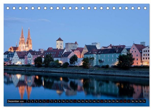 Produktbild: Freistaat Bayern (Tischkalender 2026 DIN A5 quer), CALVENDO Monatskalender