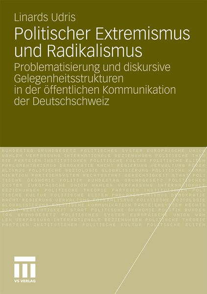 Produktbild: Politischer Extremismus und Radikalismus