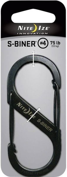 NITE Ize NI-SB4-03-01 Karabiner S-Biner Gr. 4 89mm x 38mm 1St.