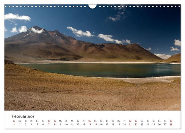 Produktbild: Die Farben der Anden - Argentinien und Chile (Wandkalender 2026 DIN A3 quer), CALVENDO Monatskalender
