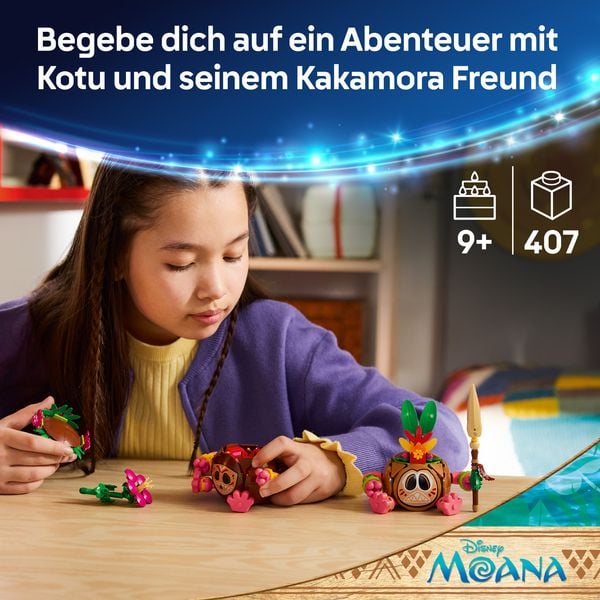 Produktbild: LEGO ǀ Disney 43293 Vaiana Kakamora, Bauspielzeug, Deko-Kokosn&uuml;sse f&uuml;r Kinder ab 9 Jahren
