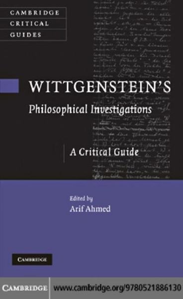 Produktbild: Wittgenstein's Philosophical Investigations