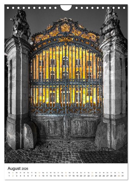 Produktbild: M&uuml;nster - erstrahlt bei Nacht (Wandkalender 2026 DIN A4 hoch), CALVENDO Monatskalender