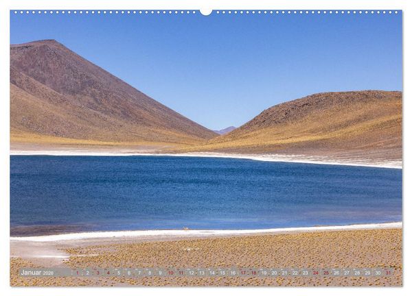 Produktbild: Chile - S&uuml;damerikas Geheimtipp im Farbrausch (hochwertiger Premium Wandkalender 2026 DIN A2 quer), Kunstdruck in Hochglanz