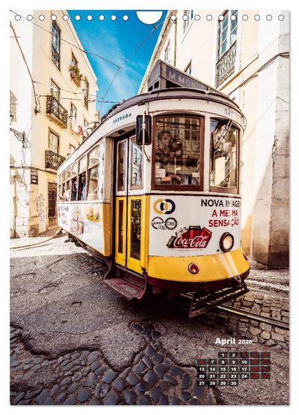 Produktbild: Cityscapes of Lisbon (Wall Calendar 2026 DIN A4 portrait), CALVENDO 12 Month Wall Calendar