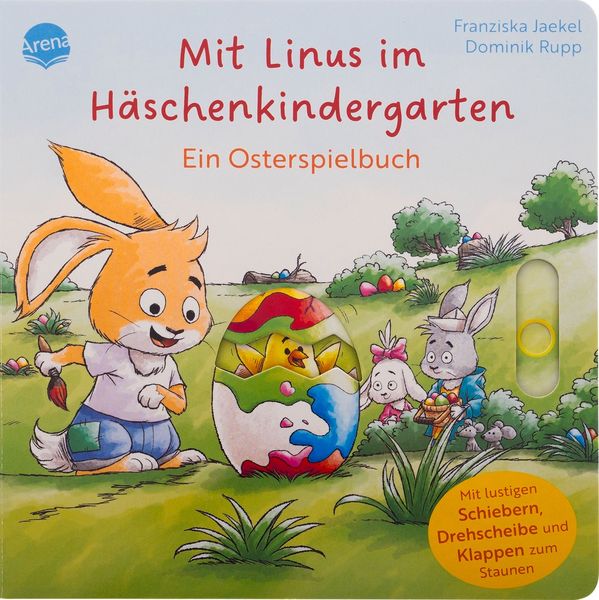 Produktbild: Mit Linus im H&auml;schenkindergarten. Ein Osterspielbuch