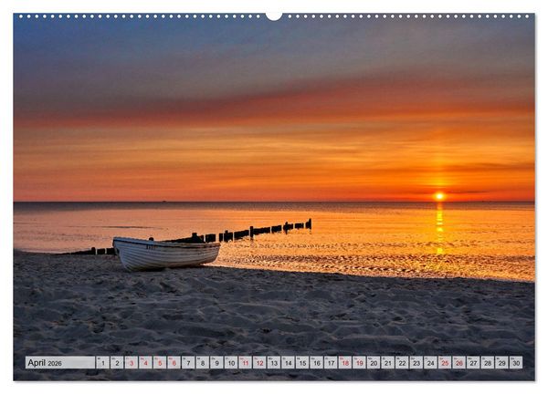 Produktbild: Vorpommern im Fokus (hochwertiger Premium Wandkalender 2026 DIN A2 quer), Kunstdruck in Hochglanz
