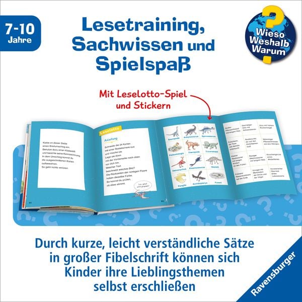 Produktbild: Wieso? Weshalb? Warum? Erstleser, Band 1 - Dinosaurier