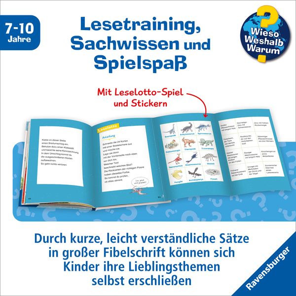Produktbild: Wieso? Weshalb? Warum? Erstleser, Band 1 - Dinosaurier