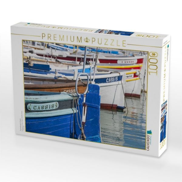 Produktbild: CALVENDO Puzzle Fischerboote in Cassis | 1000 Teile Lege-Gr&ouml;&szlig;e 64x48cm Foto-Puzzle f&uuml;r gl&uuml;ckliche Stunden