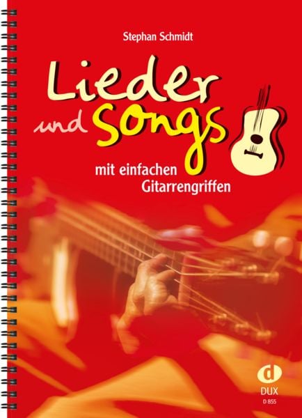 Produktbild: Lieder und Songs mit einfachen Gitarrengriffen