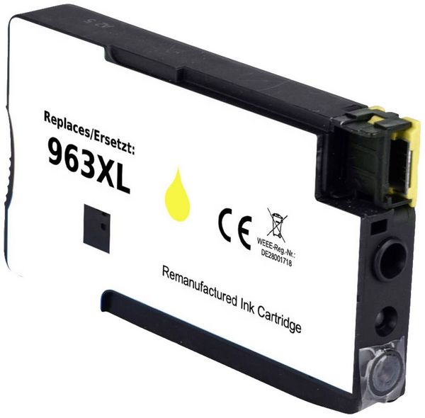 Produktbild: Renkforce Druckerpatrone ersetzt HP 963XL, 3JA29AE Kompatibel Gelb RF-5705440