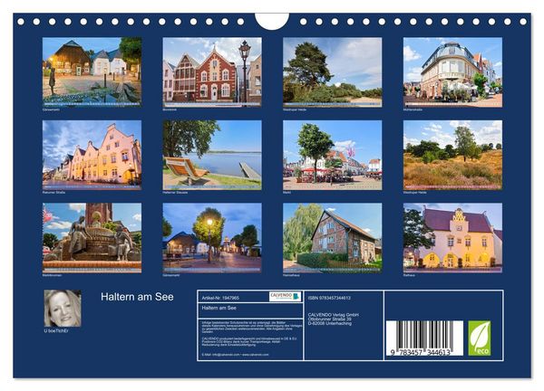 Produktbild: Haltern am See (Wandkalender 2026 DIN A4 quer), CALVENDO Monatskalender