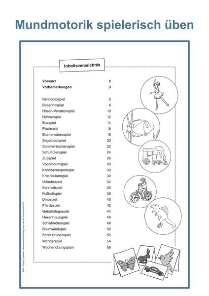 Produktbild: Mundmotorik-Training rund um die Zischlaute und Co
