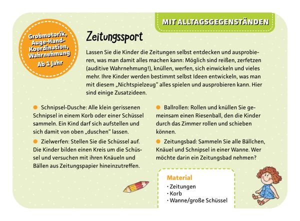 Produktbild: Bewegungsideen f&uuml;r Krippenkinder