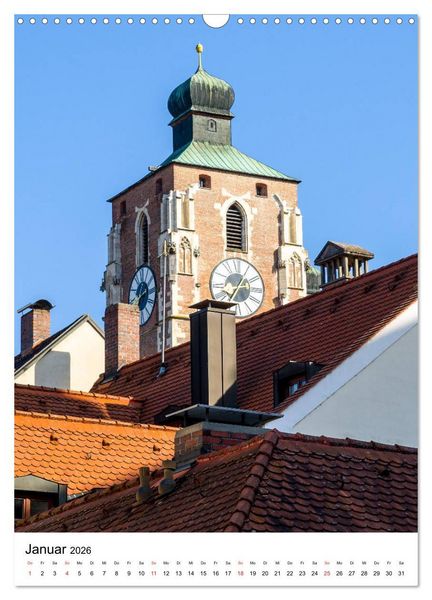 Produktbild: Ingolstadt - Altstadt - unbekannte Ansichten (Wandkalender 2026 DIN A3 hoch), CALVENDO Monatskalender