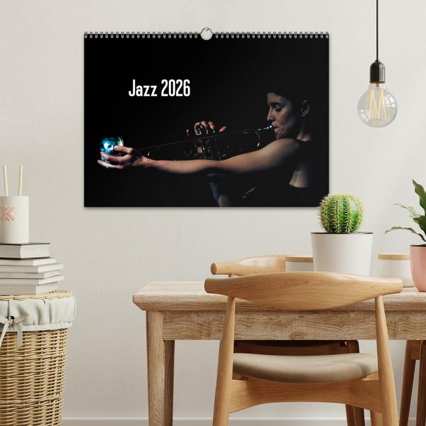Produktbild: Jazz 2026 (Wandkalender 2026 DIN A3 quer), CALVENDO Monatskalender