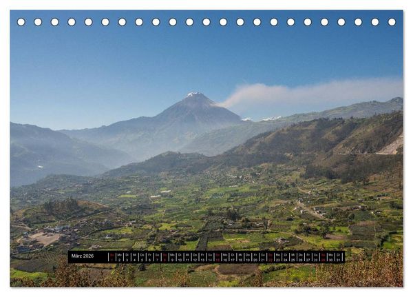 Produktbild: Ecuador (Tischkalender 2026 DIN A5 quer), CALVENDO Monatskalender
