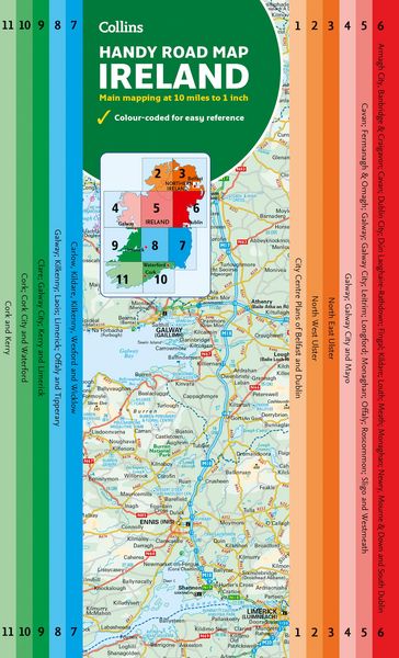 Produktbild: Collins: Map of Ireland Handy