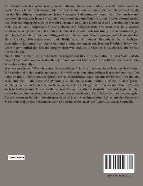 Produktbild: Die Belowsche Ecke
