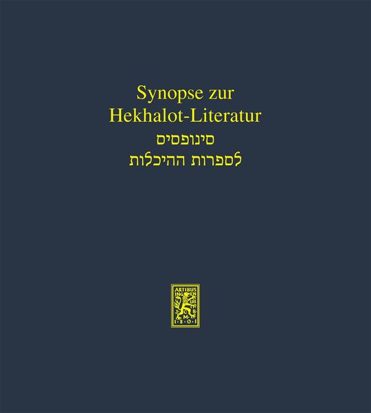 Produktbild: Synopse zur Hekaloth-Literatur