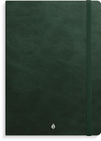 Produktbild: Burde Notizbuch Deluxe A5 dunkelgr&uuml;n