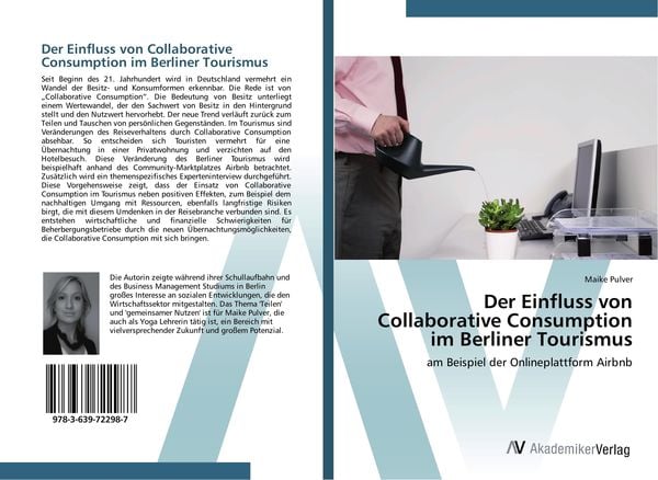 Produktbild: Der Einfluss von Collaborative Consumption im Berliner Tourismus
