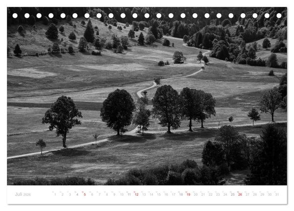 Produktbild: Mystischer Schwarzwald (Tischkalender 2026 DIN A5 quer), CALVENDO Monatskalender