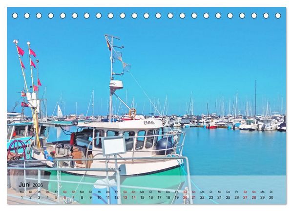 Produktbild: Ostseebad K&uuml;hlungsborn. Erholung mit allen Sinnen (Tischkalender 2026 DIN A5 quer), CALVENDO Monatskalender