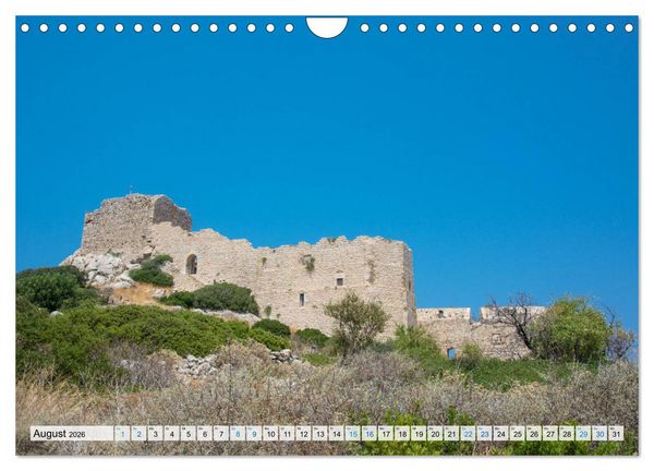 Produktbild: Rhodos - Traumhafter S&uuml;den (Wandkalender 2026 DIN A4 quer), CALVENDO Monatskalender