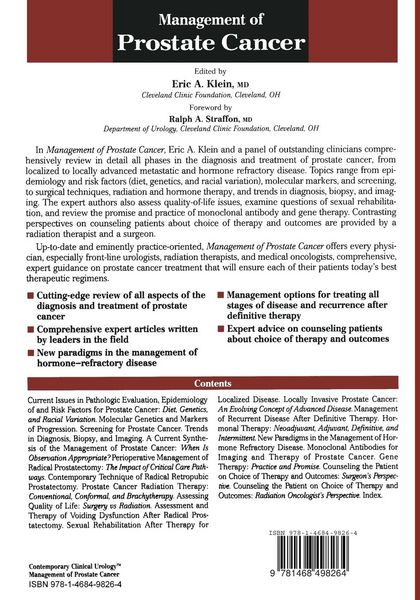 Produktbild: Management of Prostate Cancer