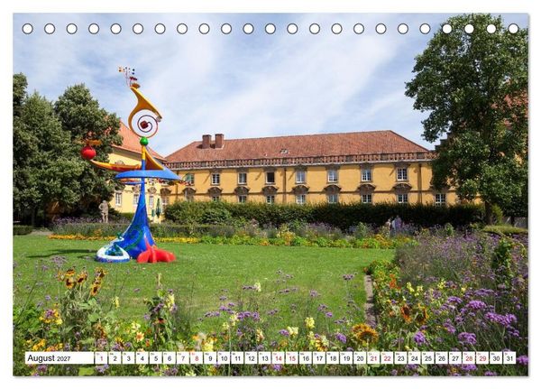Produktbild: Osnabr&uuml;ck - Momente einer Reise (Tischkalender 2027 DIN A5 quer), CALVENDO Monatskalender