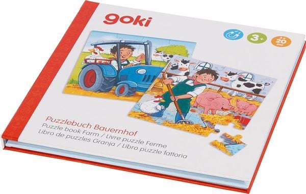Produktbild: Puzzlebuch Bauernhof