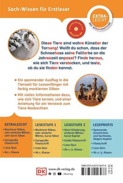 Produktbild: SUPERLESER! Tiere, top getarnt