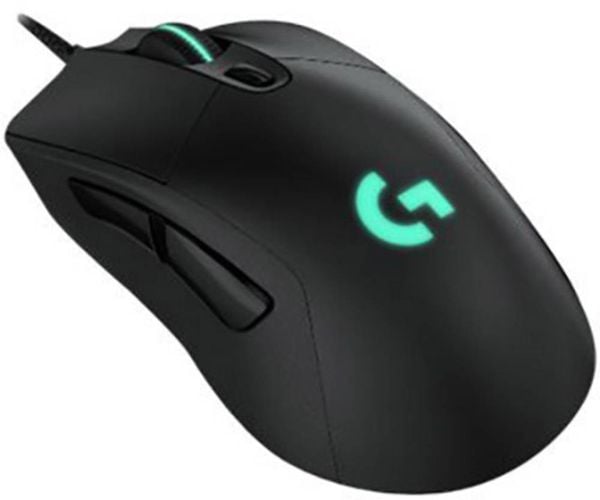 Logitech Gaming G403 Hero Maus USB Optisch Schwarz 6 Tasten 25000 dpi Beleuchtet, Gewichts-Tuning