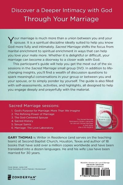 Produktbild: The Sacred Marriage Bible Study Participant's Guide