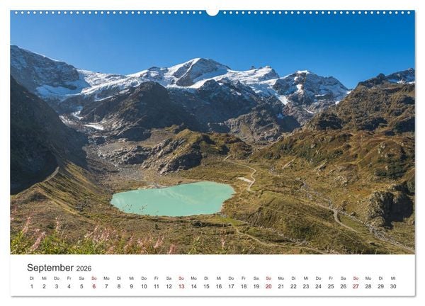 Produktbild: Schweizer Alpenp&auml;sse (hochwertiger Premium Wandkalender 2026 DIN A2 quer), Kunstdruck in Hochglanz