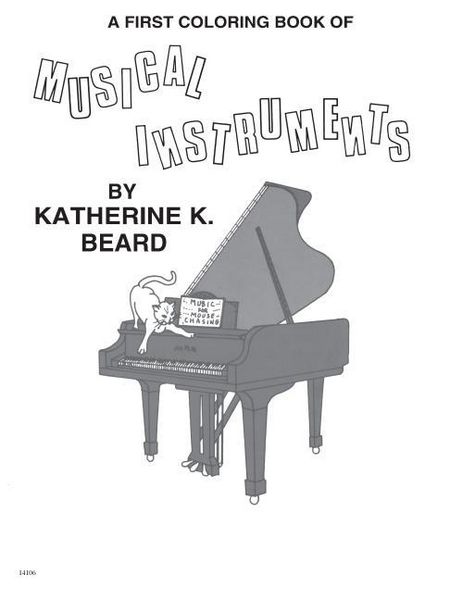 Produktbild: First Coloring Book of Musical Instruments