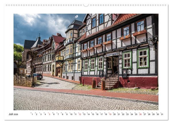 Produktbild: Stolberg im Harz (hochwertiger Premium Wandkalender 2026 DIN A2 quer), Kunstdruck in Hochglanz