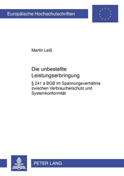 Produktbild: Die unbestellte Leistungserbringung