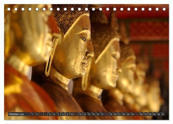Produktbild: Thailand Journey (Tischkalender 2026 DIN A5 quer), CALVENDO Monatskalender