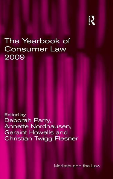 Produktbild: The Yearbook of Consumer Law 2009