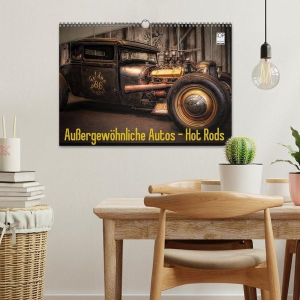 Produktbild: Au&szlig;ergew&ouml;hnliche Autos - Hot Rods (Wandkalender 2027 DIN A3 quer), CALVENDO Monatskalender