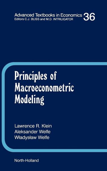 Produktbild: Principles of Macroeconomic Modeling