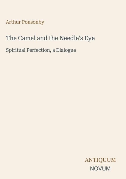 Produktbild: The Camel and the Needle's Eye